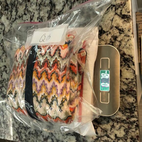 Anthropologie Tabitha Women’s Cardigan Sz M Chevron 100% Cotton Color - Picture 8 of 8